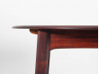 Mid-Century  modern scandinavian dining table in Rio rosewood