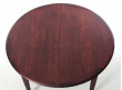 Mid-Century  modern scandinavian dining table in Rio rosewood