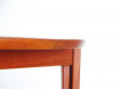 Mid-Century  modern scandinavian dining table in teak by Harry Rosengren Hansen