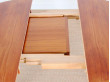 Mid-Century  modern scandinavian dining table in teak by Harry Rosengren Hansen