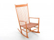 Mid-Century  modern scandinavian rocking chair model J16 by Hans Wegner for FDB