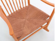 Mid-Century  modern scandinavian rocking chair model J16 by Hans Wegner for FDB