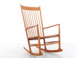 Mid-Century  modern scandinavian rocking chair model J16 by Hans Wegner for FDB