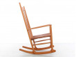 Rocking chair scandinave modèle J16, edition FDB