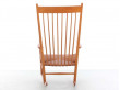 Mid-Century  modern scandinavian rocking chair model J16 by Hans Wegner for FDB