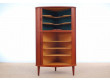 Mid-Century  modern scandinavian Teak Corner Cabinet by Arne Hovmand Olsen 