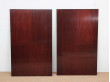 Mid-Century  modern scandinavian dining table in mahogany 4/10 seats by Ole Wanscher