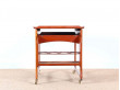 Mid century modern scandinavian teak trolley by Ingvar Jensen