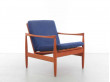 Mid-Century  modern pair of lounge chairs in teak by Skive Møbelfabrik