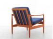 Mid-Century  modern pair of lounge chairs in teak by Skive Møbelfabrik