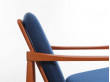 Paire de fauteuils scandinave en teck 