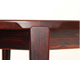 Mid-Century Modern dining table by Harry Rosengren Hansen for Brande Møbelindustri in Rio rosewood.