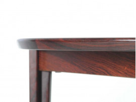 Mid-Century Modern dining table by Harry Rosengren Hansen for Brande Møbelindustri in Rio rosewood.