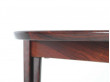 Mid-Century Modern dining table by Harry Rosengren Hansen for Brande Møbelindustri in Rio rosewood.