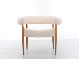 Fauteuil scandinave Ring. Edition spéciale Pierre Frey