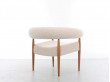 Ring chair by Nanna Ditzel. Special edition with Pierre Frey Louison upholstery