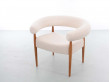 Ring chair by Nanna Ditzel. Special edition with Pierre Frey Louison upholstery
