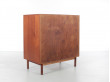 Mid-Century modern scandinavian  commode  dressing table in solid teak by Peter Hvidt et Orla Mølgaard Nielsen