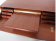 Mid-Century modern scandinavian  commode  dressing table in solid teak by Peter Hvidt et Orla Mølgaard Nielsen