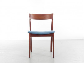 Mid-Century  modern scandinavian pair of chairs in teak by Harry Rosengren Hansen