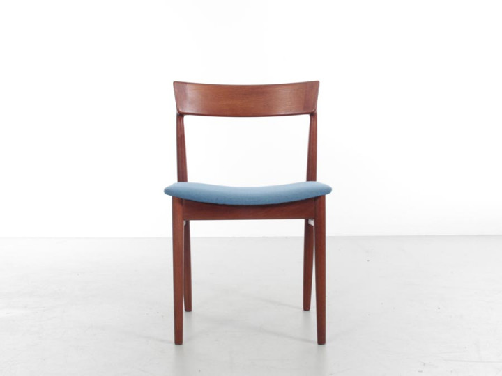 Mid-Century  modern scandinavian pair of chairs in teak by Harry Rosengren Hansen