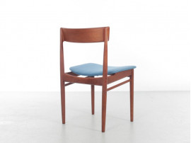 Paire de chaises scandinaves en teck modèle 39