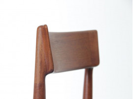 Mid-Century  modern scandinavian pair of chairs in teak by Harry Rosengren Hansen