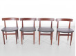 Table de repas scandinave à rallonges Dining set en teck model 630