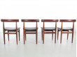 Table de repas scandinave à rallonges Dining set en teck model 630