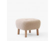 Footstool for Little Petra VB1 lounge chair by Viggo Boesen. New edition