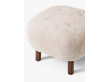 Footstool for Little Petra VB1 lounge chair by Viggo Boesen. New edition