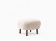 Footstool for Little Petra VB1 lounge chair by Viggo Boesen. New edition