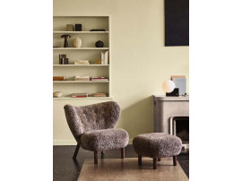 Footstool for Little Petra VB1 lounge chair by Viggo Boesen. New edition