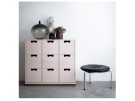 Commode scandinave Snow B3. 9 coloris