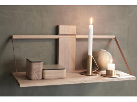 Scandinavian Wood Wall Shelf 