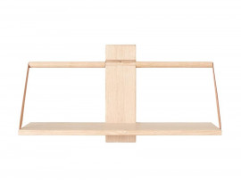 Scandinavian Wood Wall Shelf 