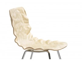 Chaise scandinave modèle Dent B501. Empilable.