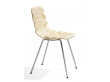 Chaise scandinave modèle Dent B501. Empilable.