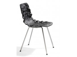 Chaise scandinave modèle Dent B501. Empilable.