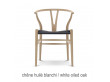 Mid-Century Modern CH24 Wishbone chair by Hans Wegner. New product.