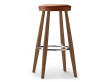 Tabouret de bar scandinave modèle  CH56 hauteur 76 cm. Edition neuve.