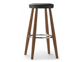 Tabouret de bar scandinave modèle  CH56 hauteur 76 cm. Edition neuve.