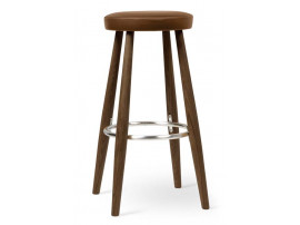 Tabouret de bar scandinave modèle  CH56 hauteur 76 cm. Edition neuve.