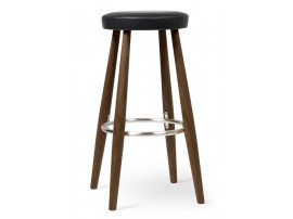 Tabouret de bar scandinave modèle  CH56 hauteur 76 cm. Edition neuve.