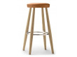 Mid-Century Modern bar stool CH56, 76 cm by Hans Wegner. New edition.