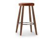 Tabouret de bar scandinave modèle  CH58 hauteur 68 cm. Edition neuve.