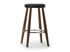 Tabouret de bar scandinave modèle  CH58 hauteur 68 cm. Edition neuve.