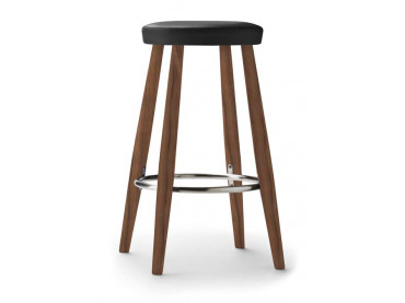 Mid-Century Modern bar stool CH58, 68 cm by Hans Wegner. New edition.