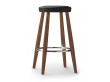 Tabouret de bar scandinave modèle  CH58 hauteur 68 cm. Edition neuve.