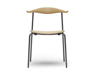 Mid-Century Modern CH 88T wood seat chair by Hans Wegner. New product.